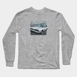 1967 Mercury Cougar in sheffield silver Long Sleeve T-Shirt